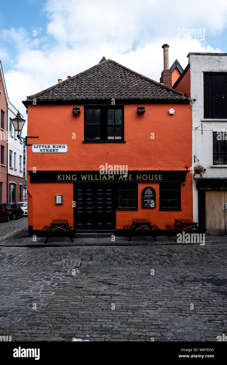 King William Ale House.20 King St, Bristol BS1 4EF. Luglio 2019 Foto Stock