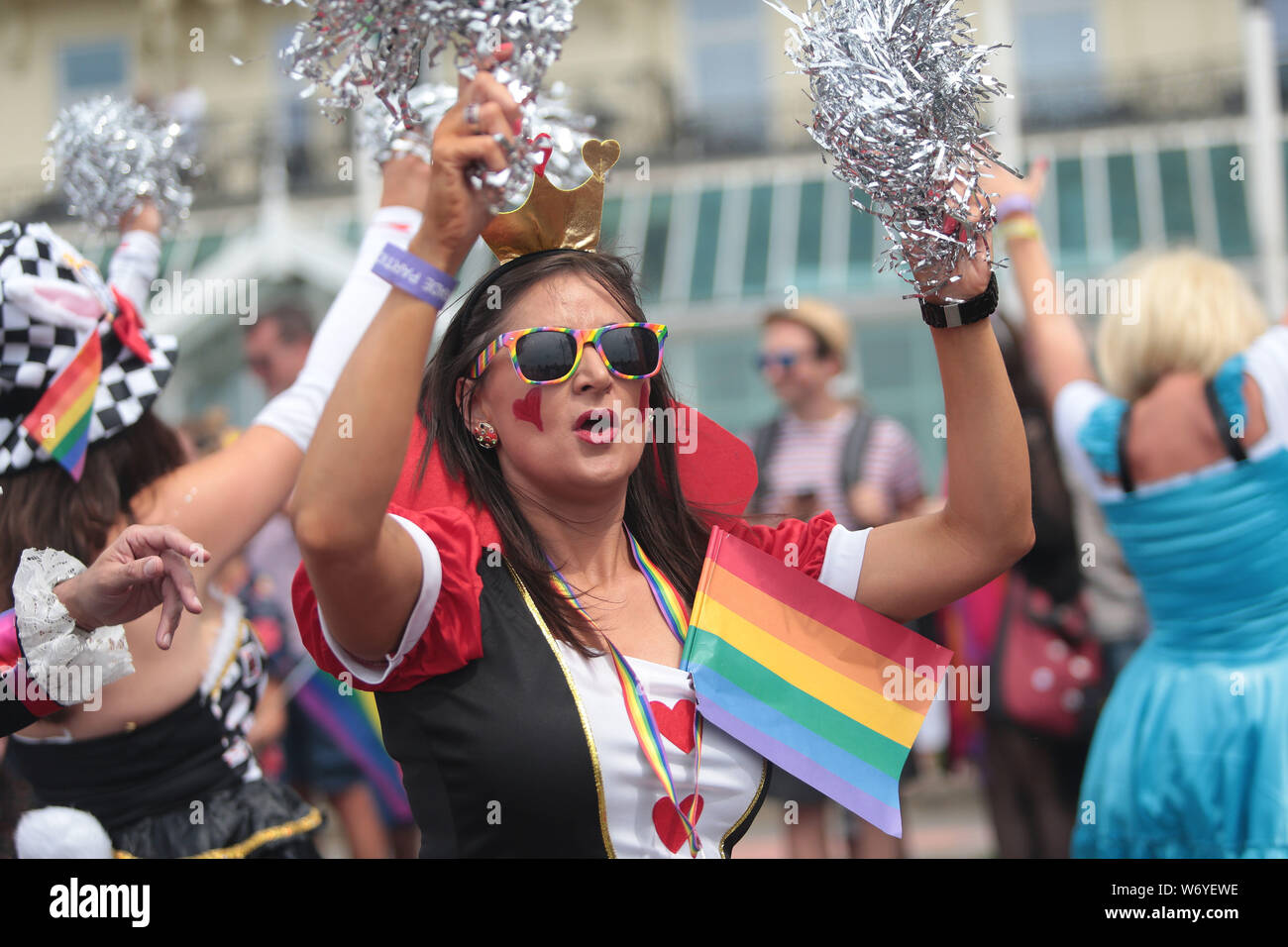 Brighton Pride Parade 2019 Foto Stock
