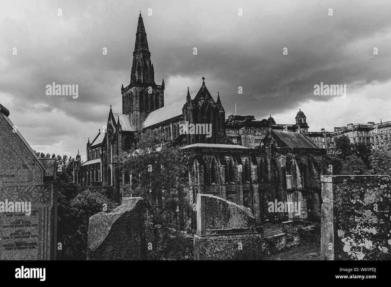 La cattedrale di Glasgow, Scozia Foto Stock