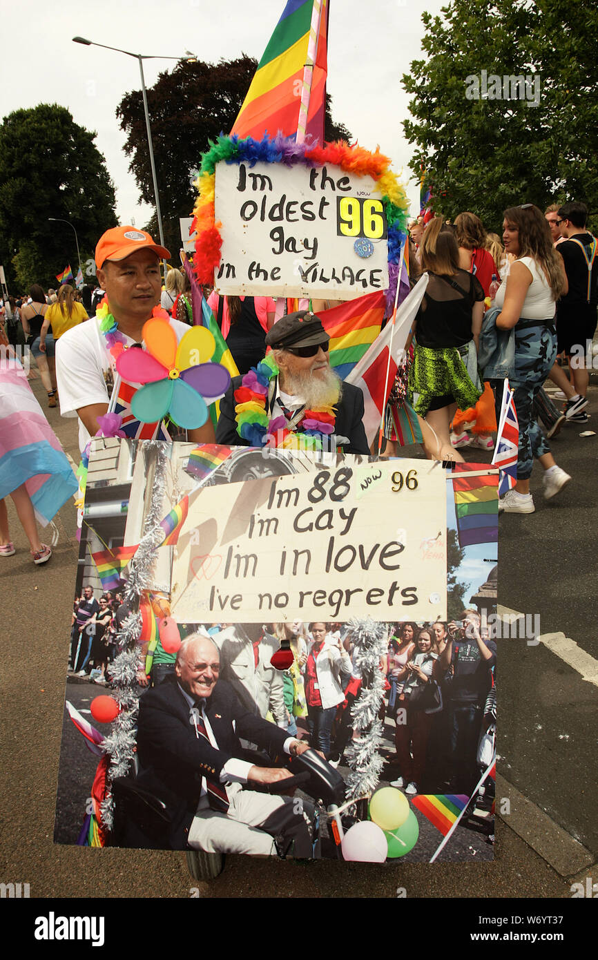 Brighton Pride 2019 Foto Stock