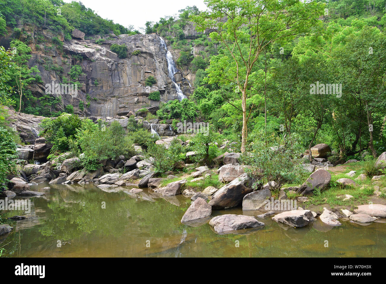 Cascate Sita, Ranchi, Jharkhand Foto Stock