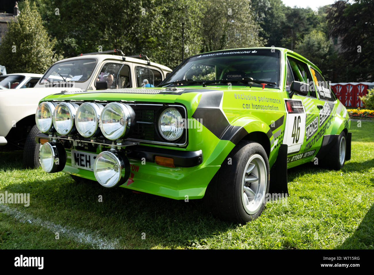 1979 Ford Escort Mark 2 rally car Foto Stock