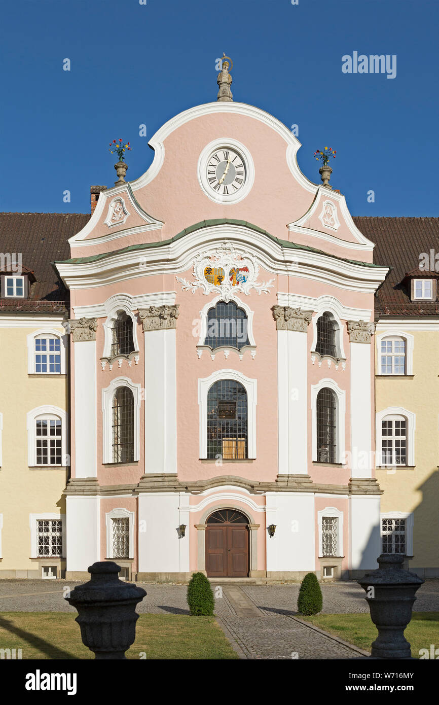St Michaels scuola secondaria, Metten, Foresta Bavarese, Baviera, Germania Foto Stock