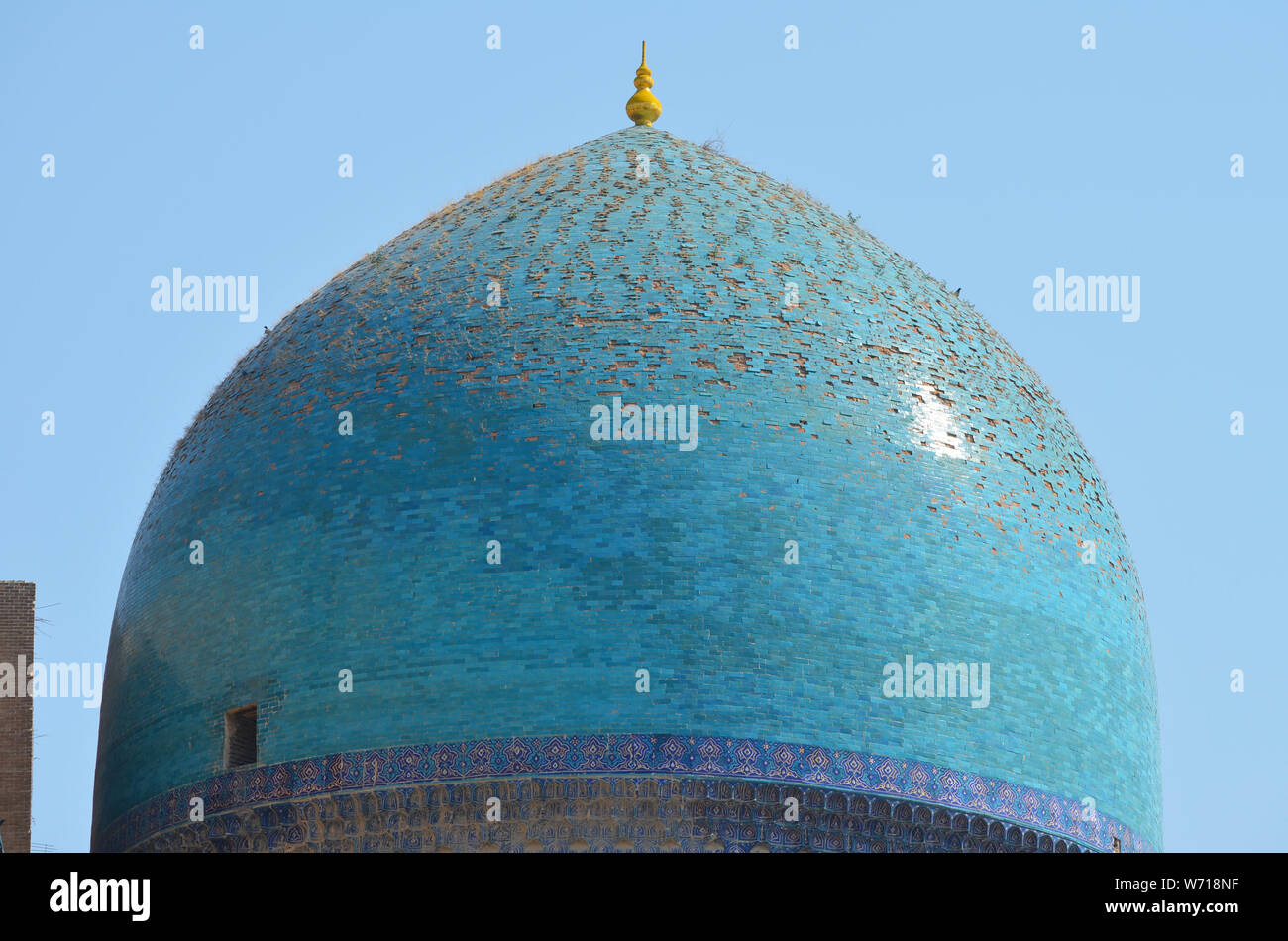 Xv secolo moschea Bibi-Khanym, Samarcanda, Uzbekistan Foto Stock
