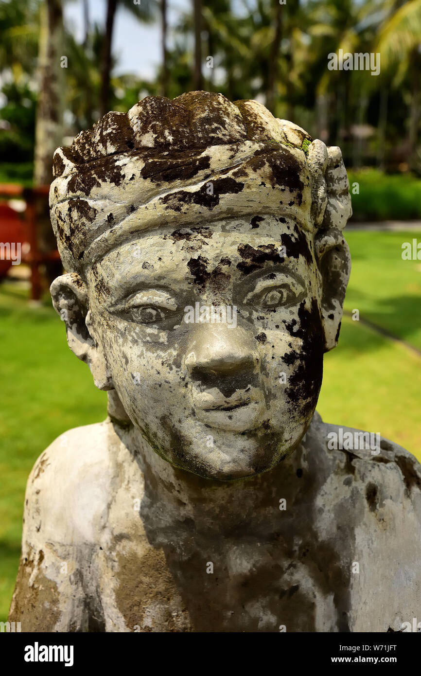 Bali tradizionale statua Foto Stock
