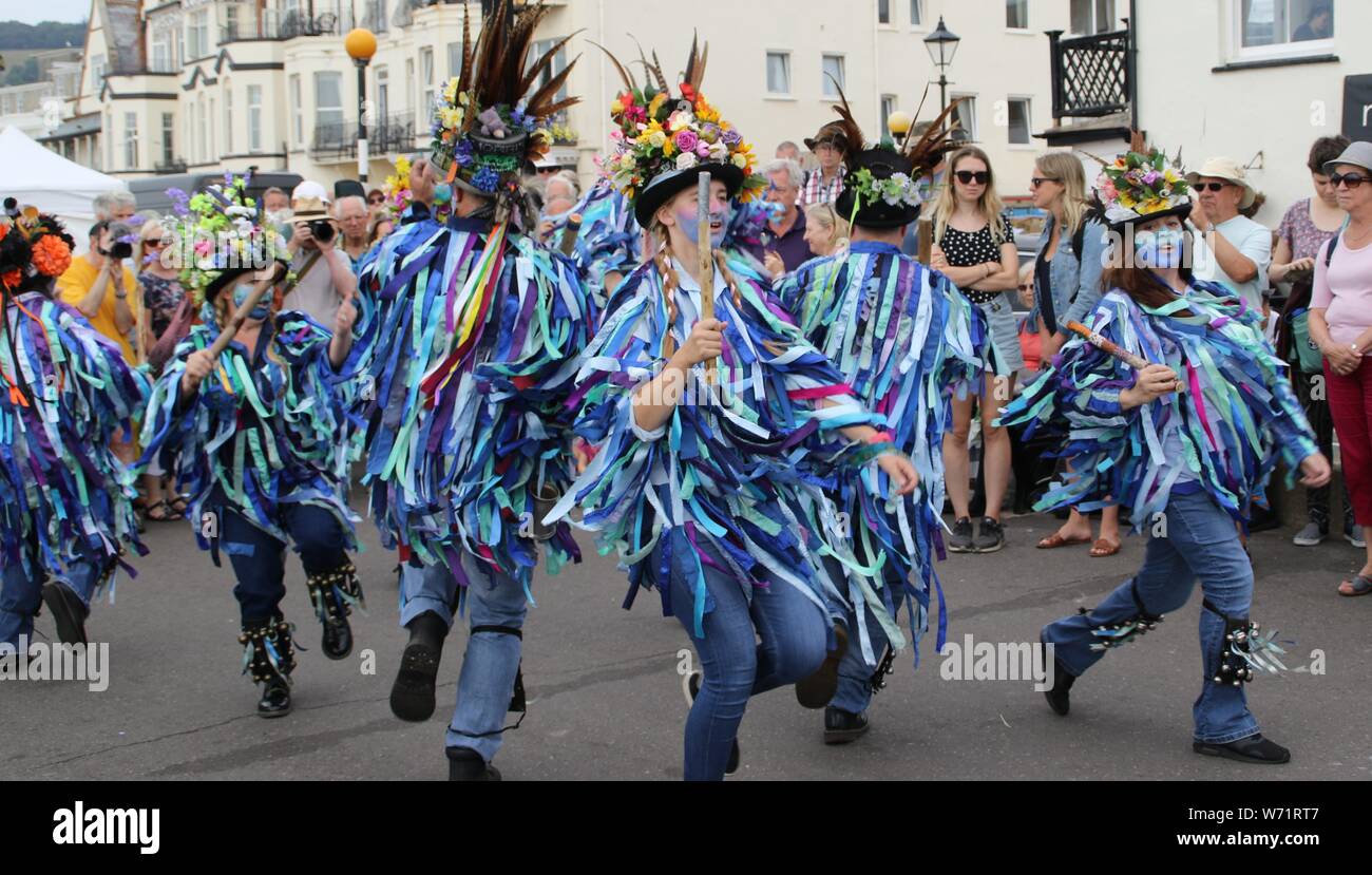 Sidmouth Folk Week 2019 Foto Stock