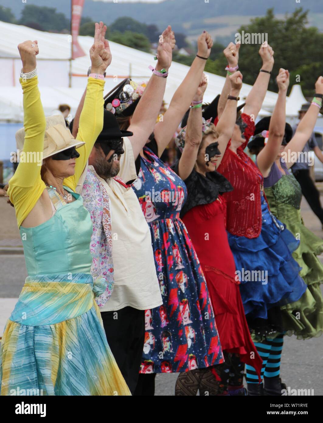 Sidmouth Folk Week 2019 Foto Stock