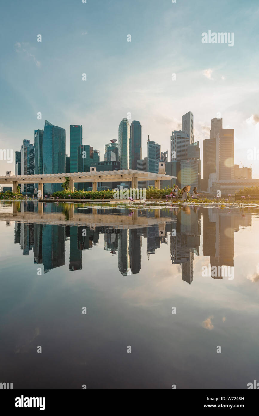 Singapore migliore fotografia spot. Foto Stock