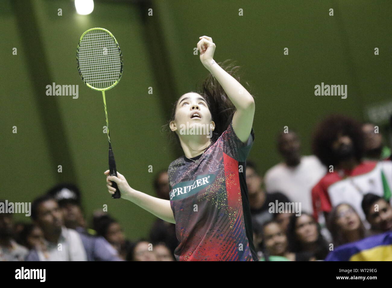 L'histoire d'amour entre Maurice et le badminton aux JIOI iniziare en 1979, lorsque les Mauriciens ont fait tabella rase sur toutes les médailles d'or Foto Stock