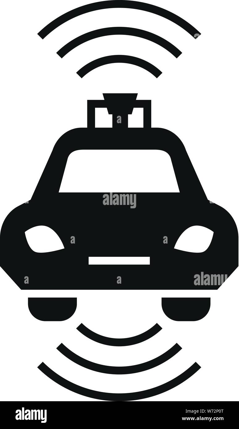 Driverless car icona. Semplice illustrazione del driverless car icona vettoriali per il web design isolato su sfondo bianco Illustrazione Vettoriale Driverless car icona. Semplice illustrazione del driverless car icona vettoriali per il web design isolato su sfondo bianco Illustrazione Vettoriale