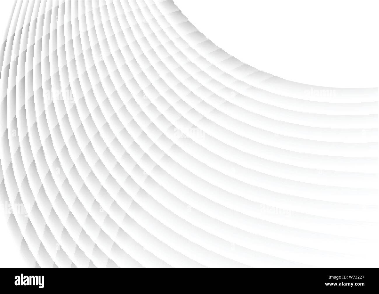 Grigio linee ondulate pattern concetto astratto sfondo vettoriale Illustrazione Vettoriale