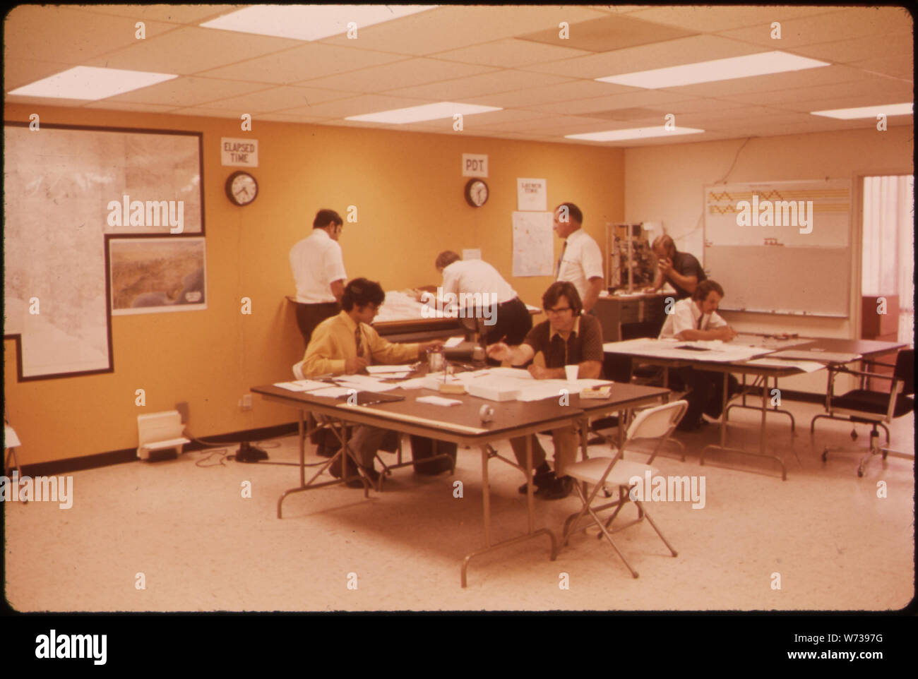 Il LOS ANGELES reattivo programma inquinanti (LARPP), è un luogo unico e multi-agenzia RICERCA DI INQUINAMENTO ATMOSFERICO studio promosso dal coordinamento del Consiglio Ricerca, un governo-industria Gruppo di ricerca. Presso il centro operativo in EL MONTE, l intero progetto è tracciata, mappati e registrati dal personale di EPA e METRONICS CORPORATION Foto Stock