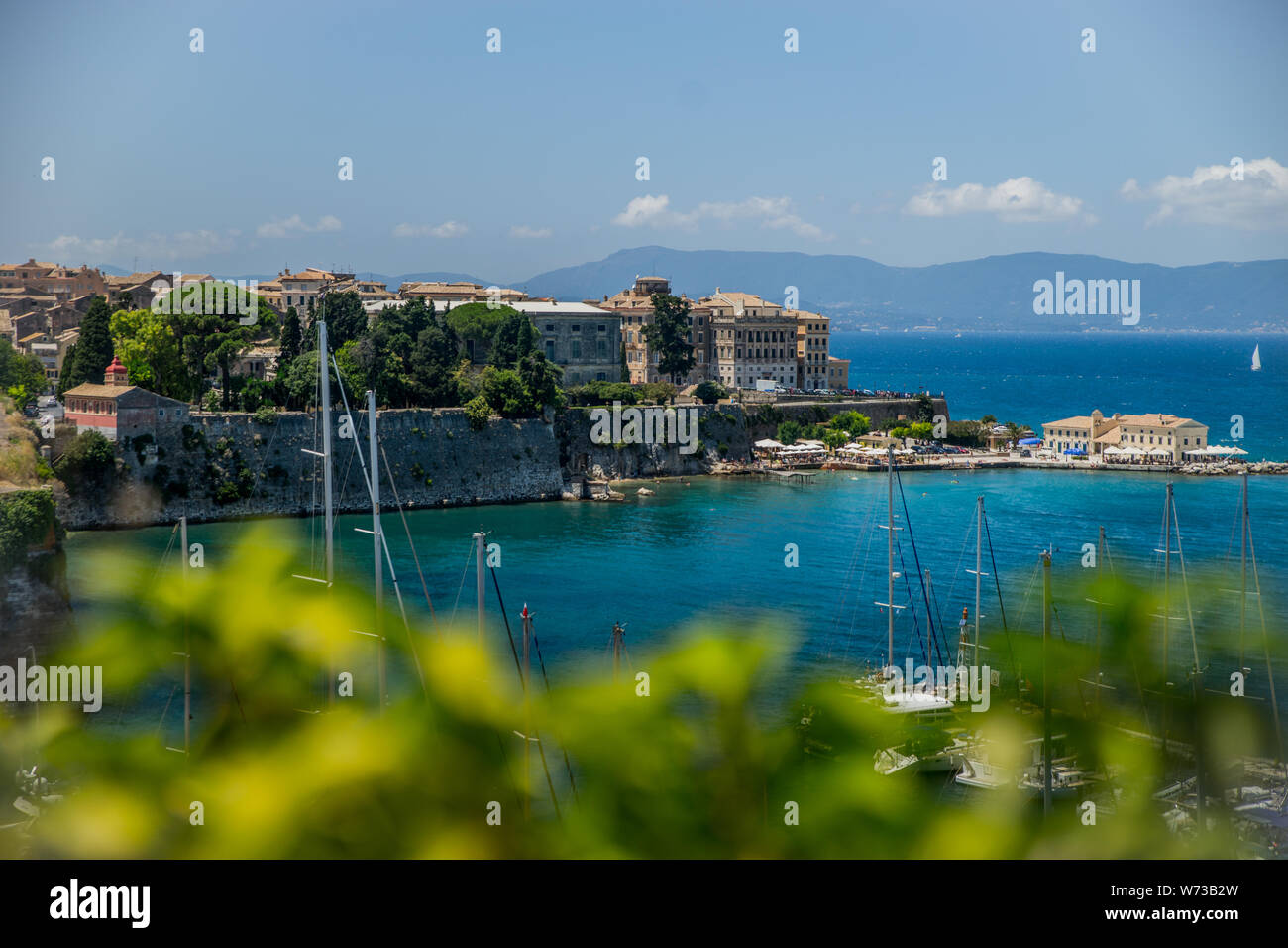 Corfu, Grecia Foto Stock