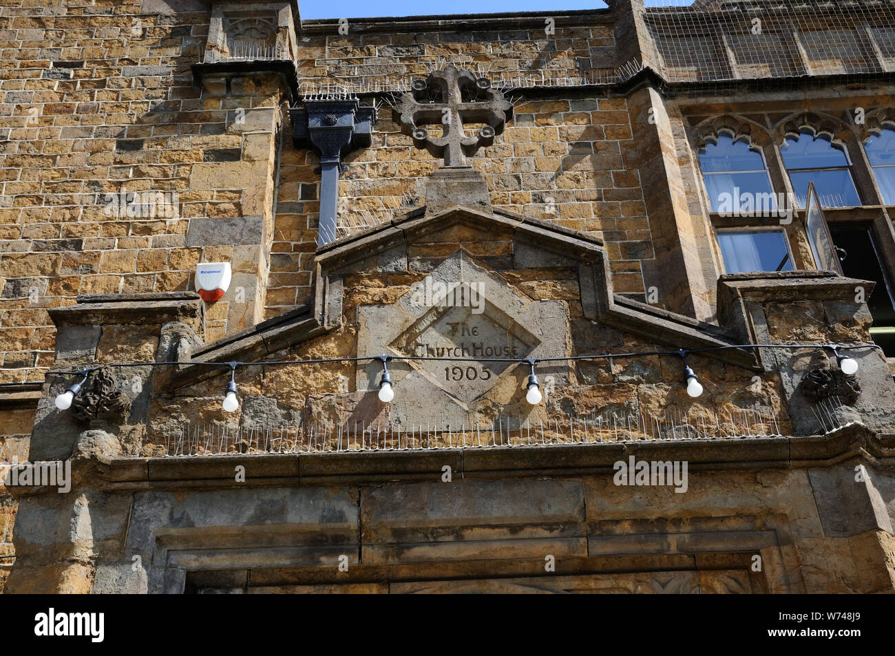 Chiesa Casa, North Bar Street, Banbury, Oxfordshire, fu costruito nel 1904. Esso è stato utilizzato per molti anni da parte della città e la chiesa per le attività sociali. Foto Stock
