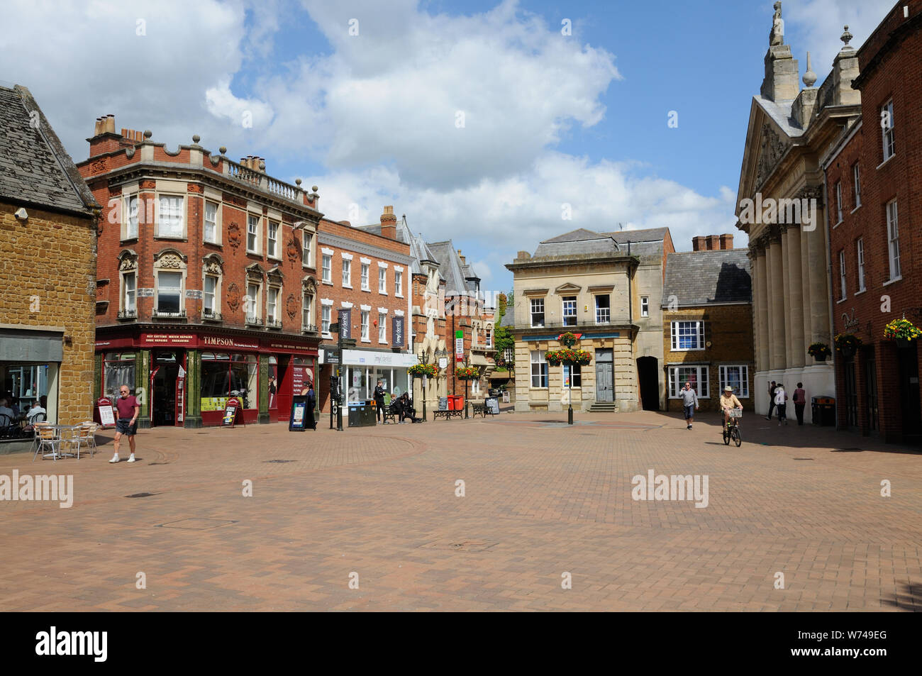 View Market Place, Banbury, Oxfordshire Foto Stock