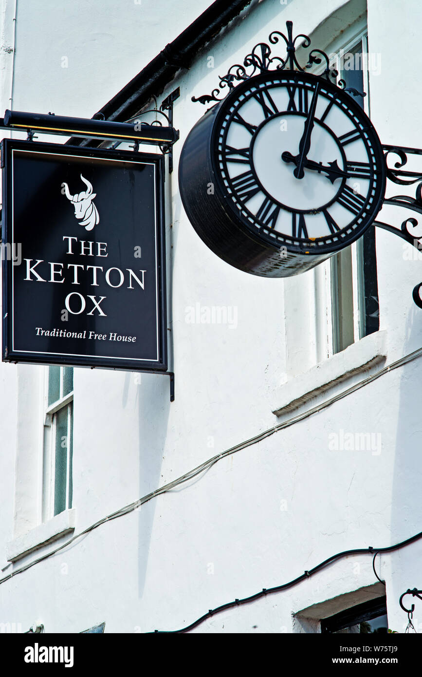 Il Bue Ketton Pub, Yarm on Tees, Inghilterra Foto Stock