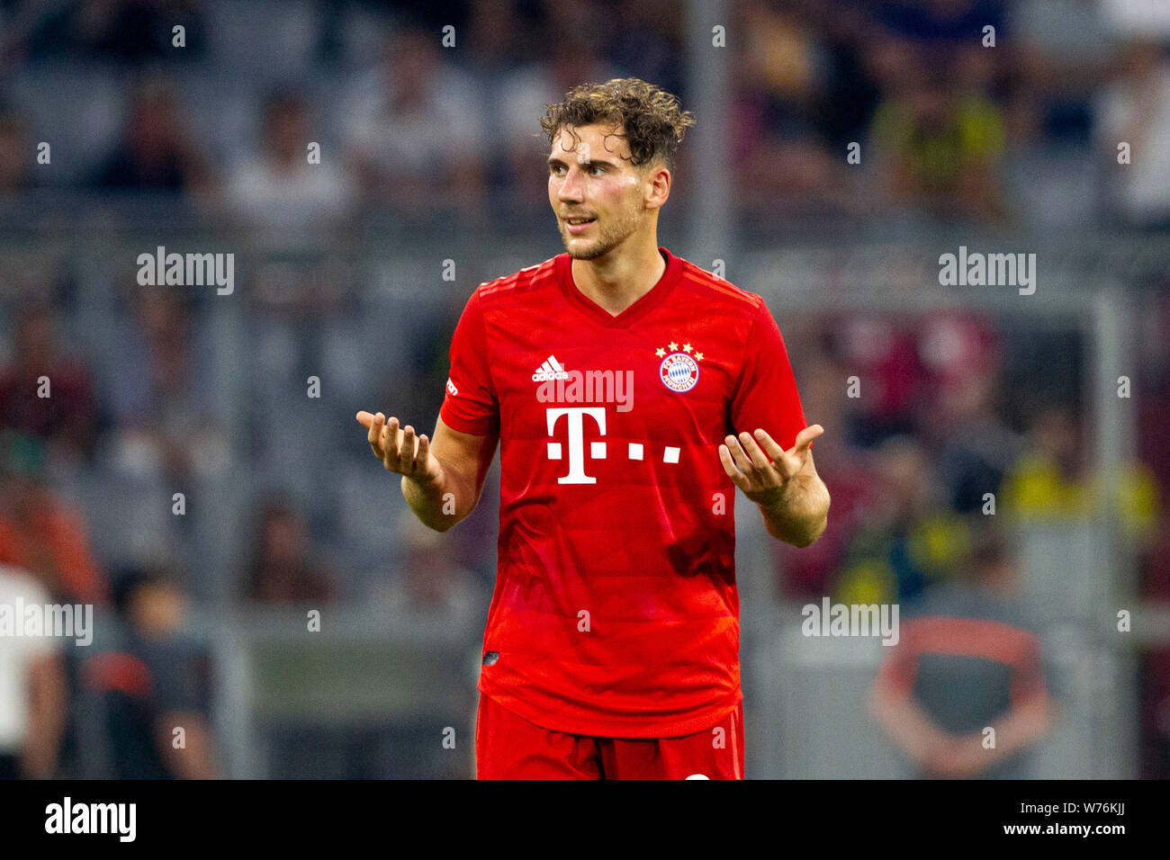 Leon GORETZKA (# 18, M). Calcio, Bayern Monaco di Baviera (M) - Fenerbahce Istanbul (FBI) 6: 1, Audi Cup 2019, semifinali, su 30/07/2019 in Muenchen / ALLIANZARENA / Germania. € | Utilizzo di tutto il mondo Foto Stock