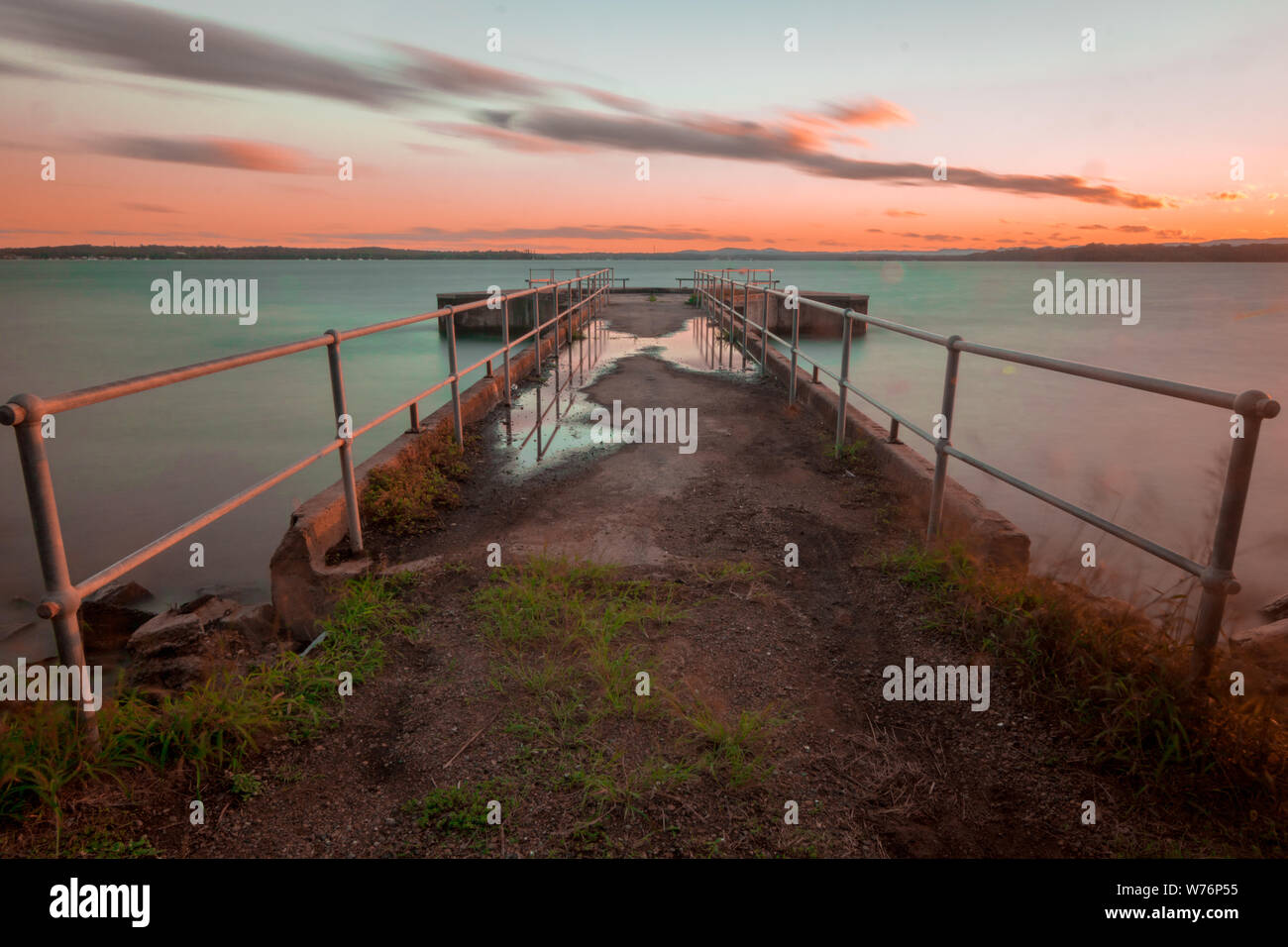 Wangi Wangi uscita acqua Foto Stock