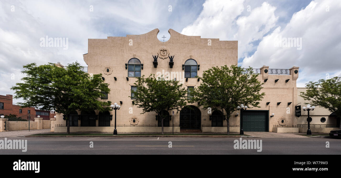 Una grande residenza privata, un blocco da Union Depot in Pueblo, Colorado descrizione fisica: 1 Foto : Digital, file TIFF a colori. Note: Acquisto; Carol M. Highsmith fotografia, Inc.; 2015; (DLC/PP-2015:068).; fa parte di: cancelli frontiere fondo raccolta Colorado entro il carol M. Highsmith Archivio.; Foto Stock