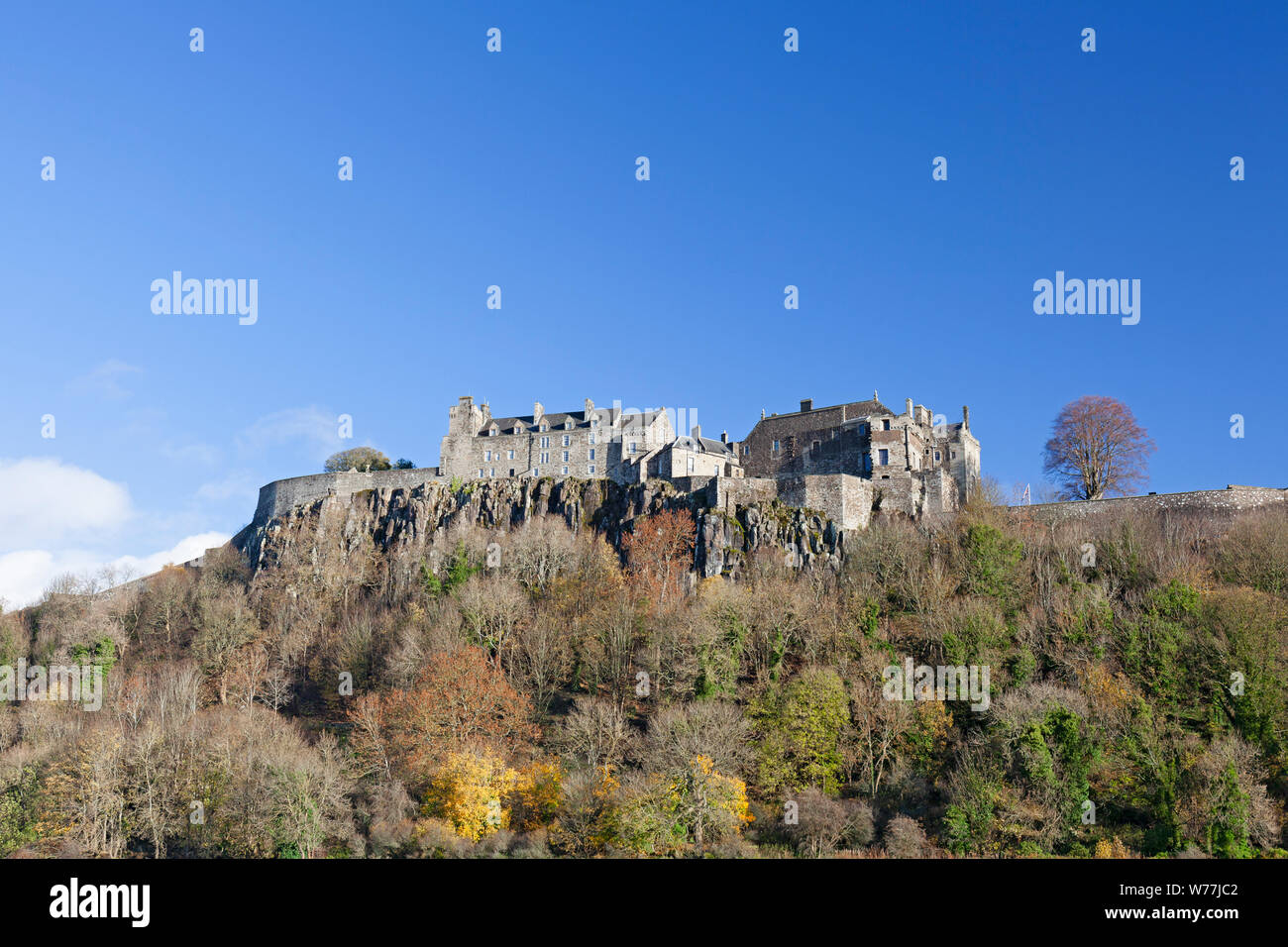 Il Castello di Stirling, Stirlingshire, Scotland, Regno Unito Foto Stock
