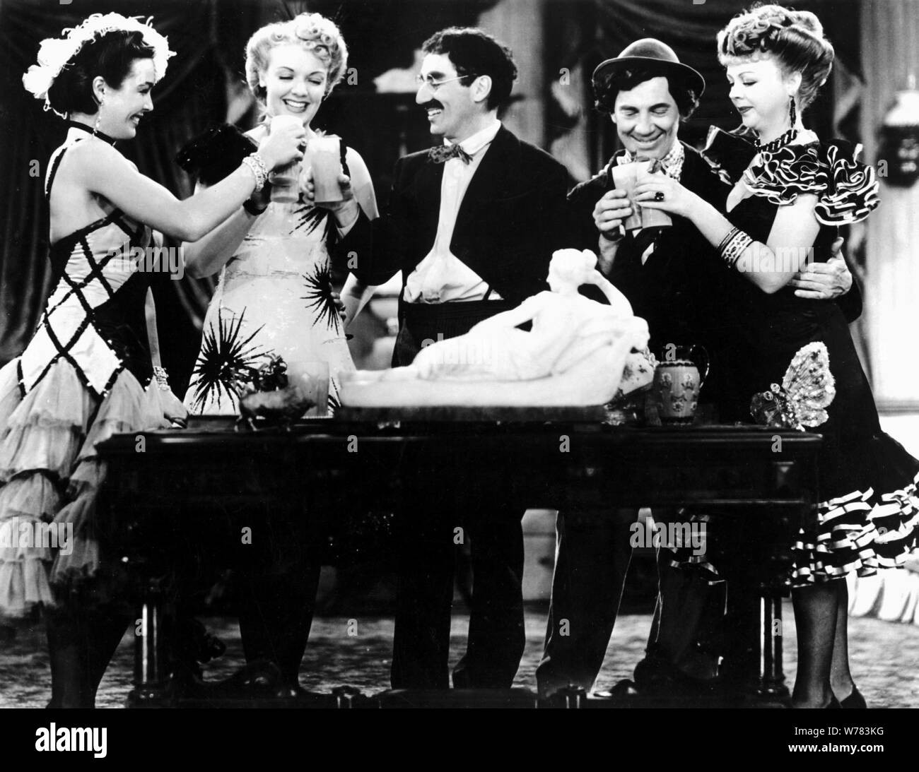 GROUCHO MARX, Chico Marx, GO WEST, 1940 Foto Stock