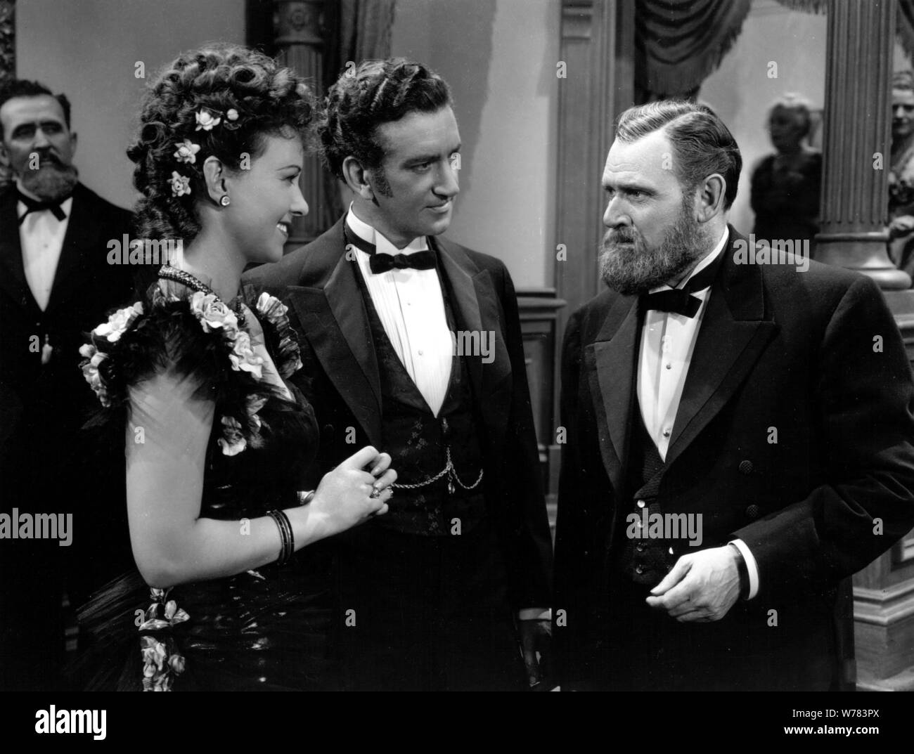MARGARET LINDSAY, John LITEL, ROBERT MCWADE, GOLD È IL LUOGO IN CUI SI TROVA, 1938 Foto Stock