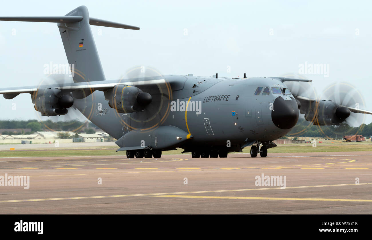 German Air Force, Luftwaffe,Atlas A400M militare piano di trasporto Foto Stock