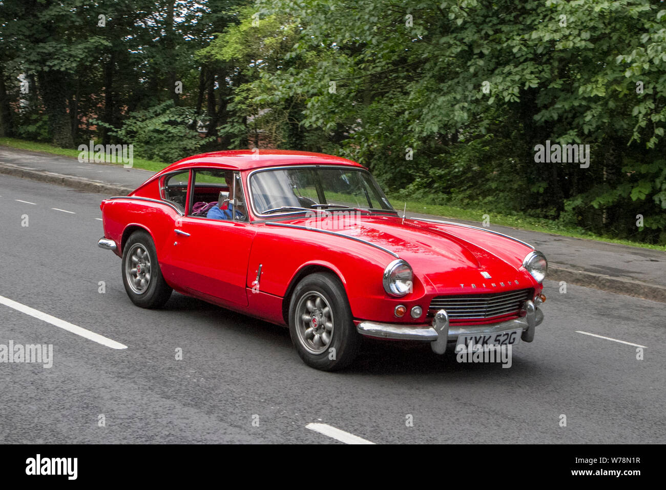 Motoring classics, historics, motori vintage e collezionismo 2019; Lytham Hall mostrano di trasporto, collezione di automobili e veicoli veterano dei tempi passati. Foto Stock