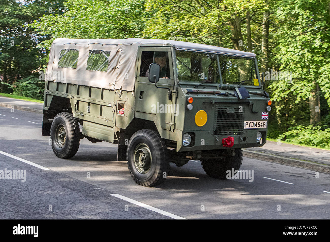 Motoring classics, historics, motori vintage e collezionismo 2019; Lytham Hall mostrano di trasporto, collezione di automobili e veicoli veterano dei tempi passati. Foto Stock