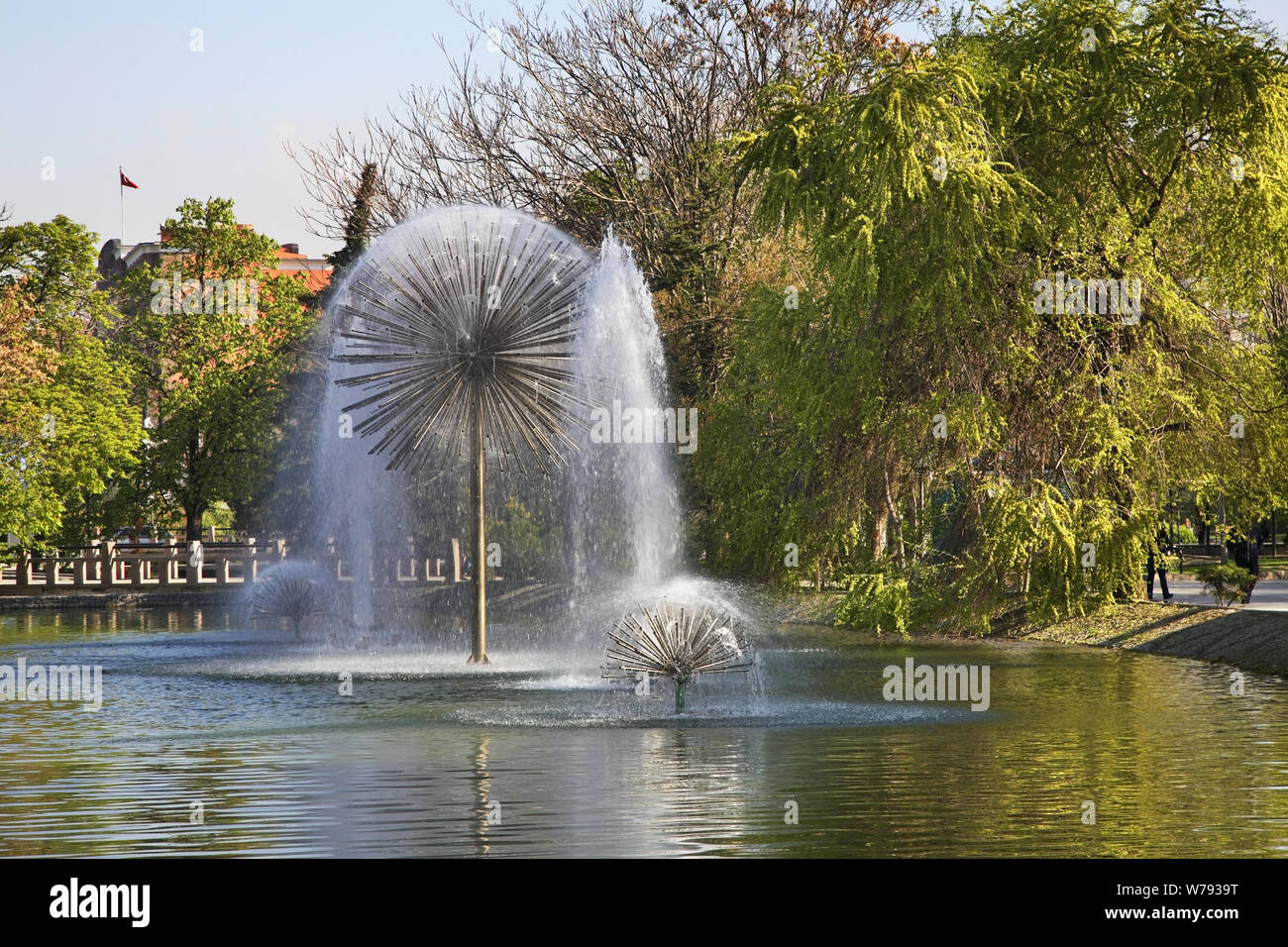 Abdi Ipekci Park di Ankara. Turchia Foto Stock