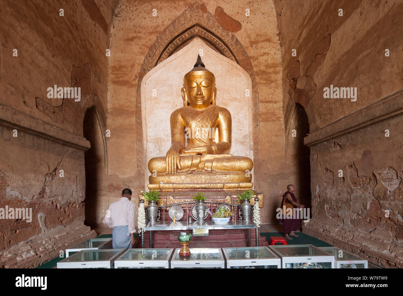 Tempio Dhammayangyi, vecchia area di Bagan, Mandalay regione, Myanmar, Asia Foto Stock