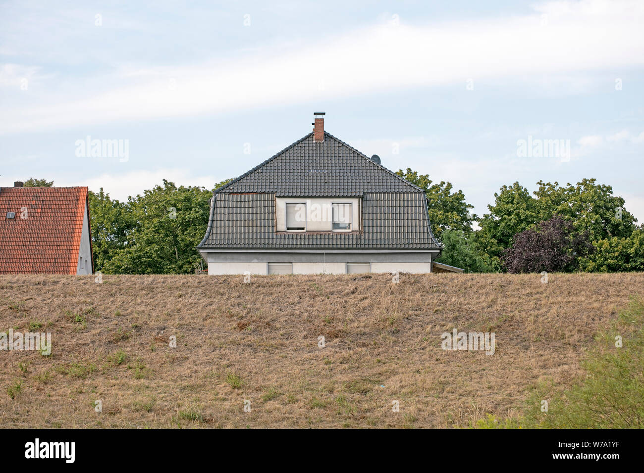 Bellissimo edificio a Dorsten Germania Lippe sfondo macro arte stampe di alta qualità prodotti cinquanta megapixel Foto Stock