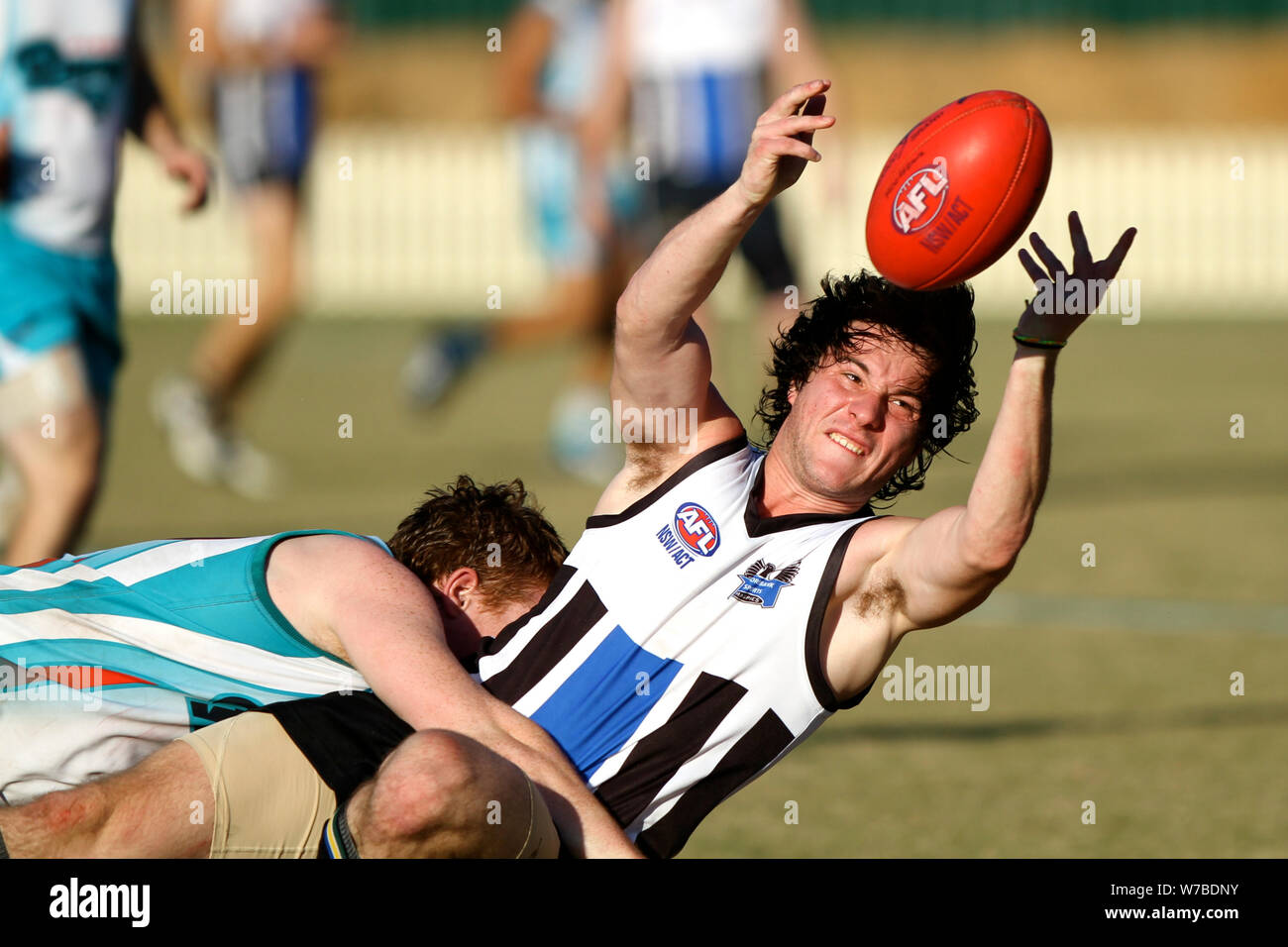 Australian Rules Football Foto Stock