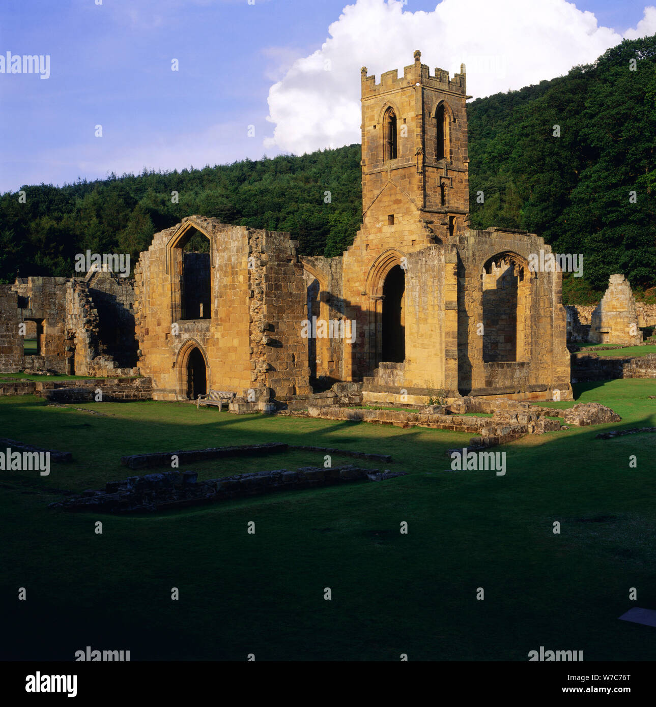 Mount Grace Priory, North Yorkshire, 1996. Artista: Max Alexander Foto Stock