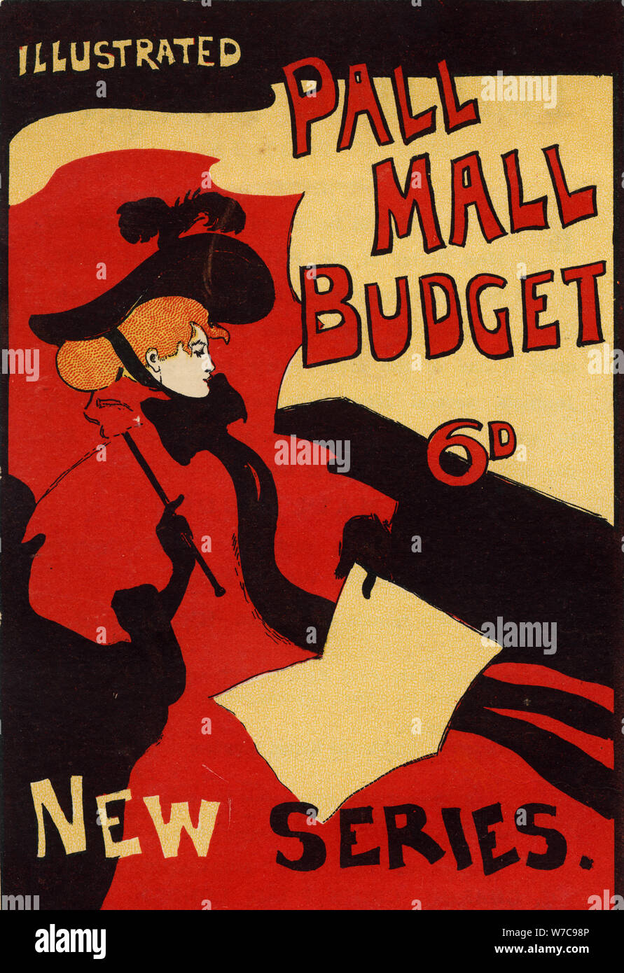 Pall Mall Budget, xix secolo. Artista: sconosciuto Foto Stock