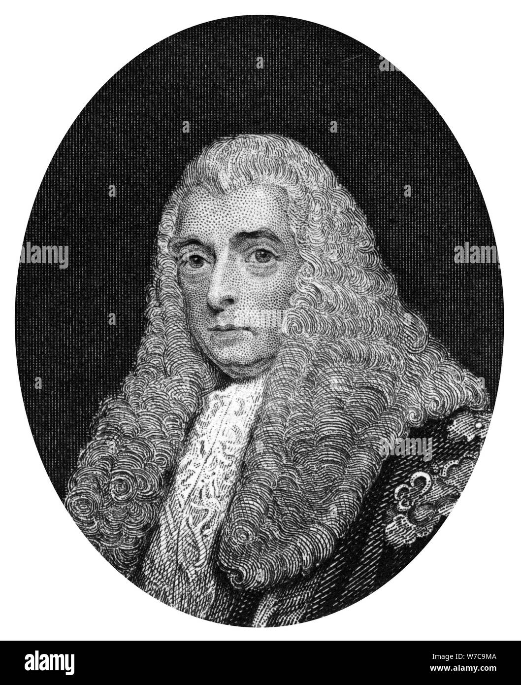 Alexander Wedderburn, Lord Cancelliere della Gran Bretagna, 1877. Artista: sconosciuto Foto Stock