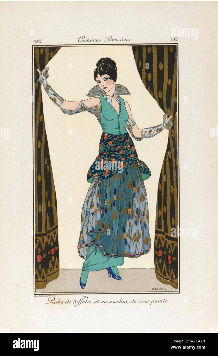 Journal des dames et des modalità, 1914. Artista: Anonimo Foto Stock