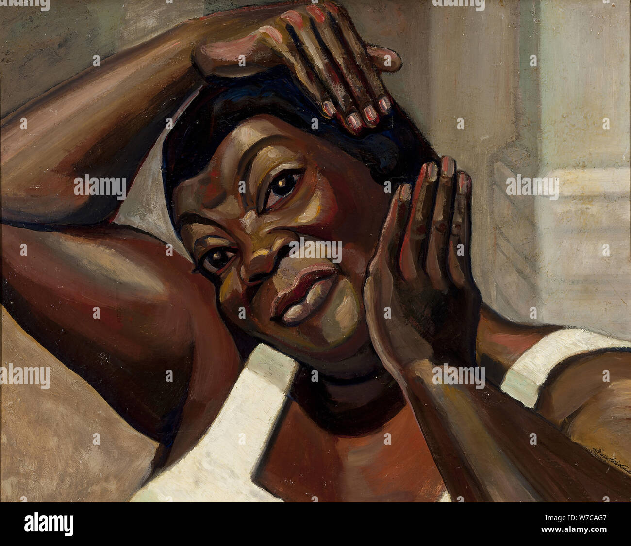 Ruby Elzy in Porgy and Bess, 1935. Artista: Sudeykin, Sergei Yurievich (1882-1946) Foto Stock
