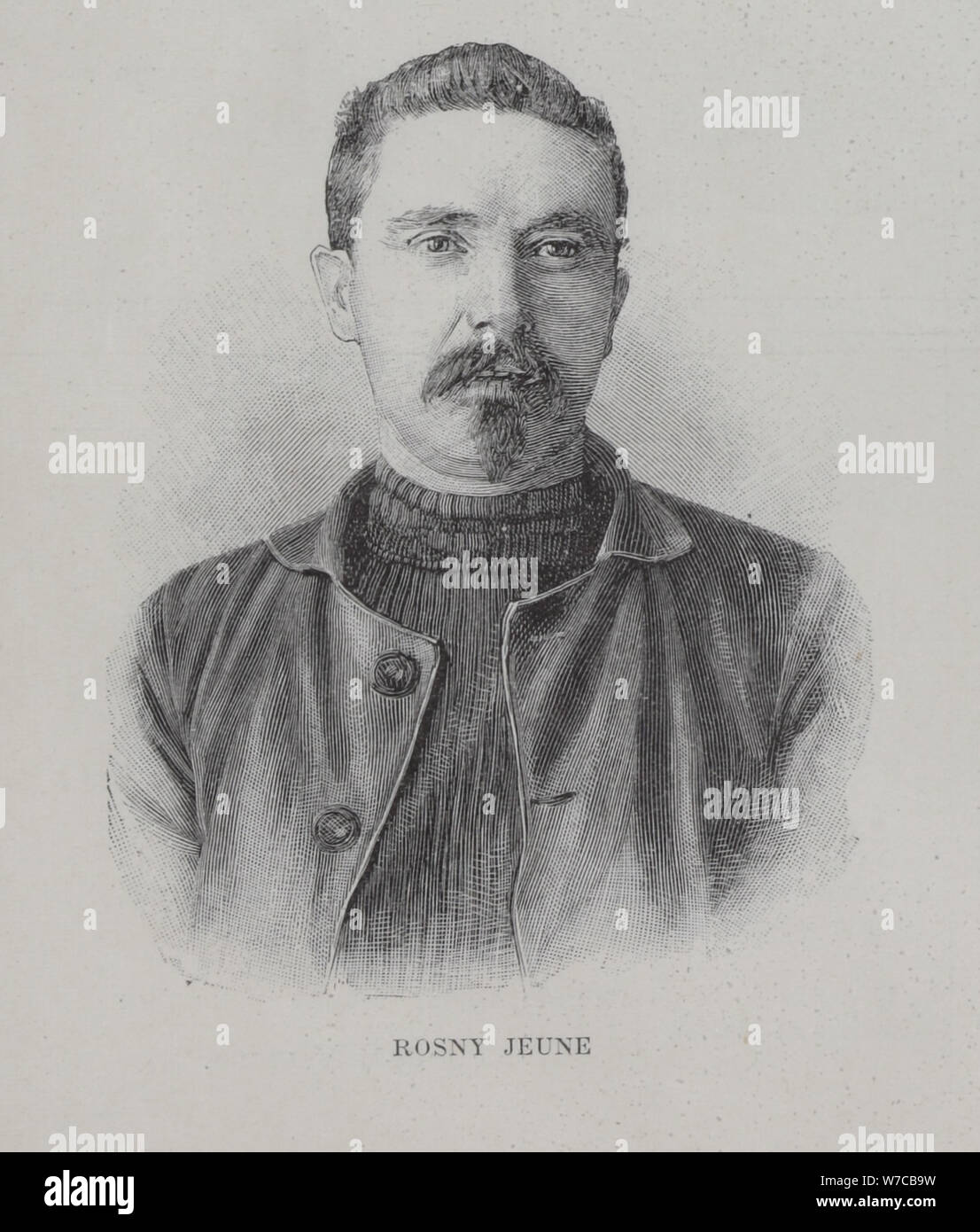 Ritratto di autore J,-H, Rosny jeune (1859-1948), 1896. Foto Stock