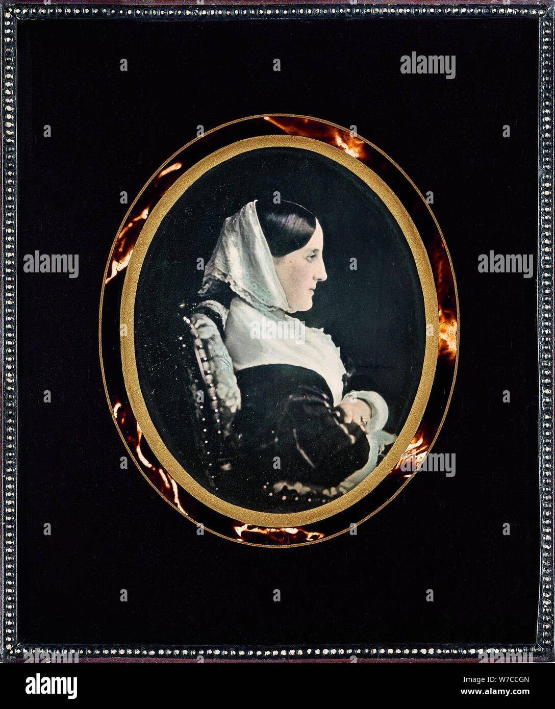 Ritratto della Granduchessa Maria Nikolaevna della Russia (1819-1876). Foto Stock