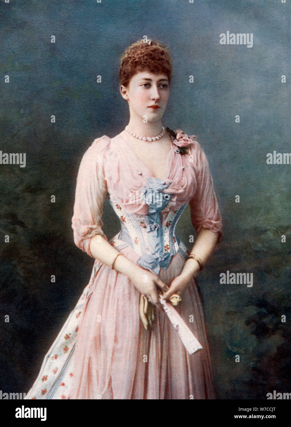 La principessa Louise, fine XIX-inizio XX secolo.Artista: W&D Downey Foto Stock