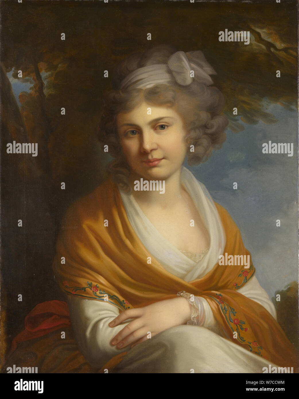 Ritratto della contessa Natalia Alexandrovna Suvorova (1775-1844). Foto Stock