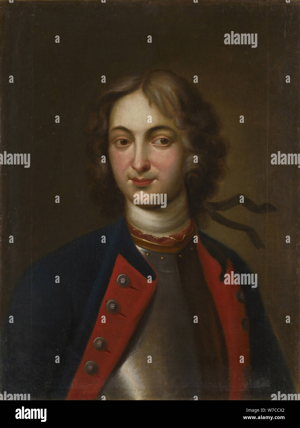 Ritratto del Conte Vasily Anikitiich Repnin (1696-1748). Foto Stock