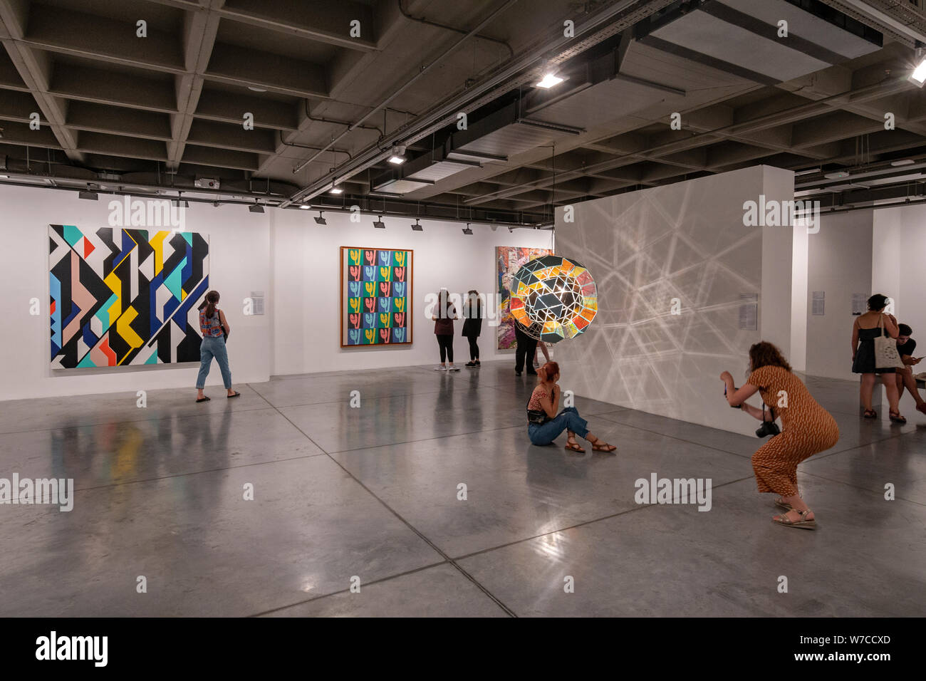 Istanbul il Museo di Arte Moderna in Turchia Foto Stock