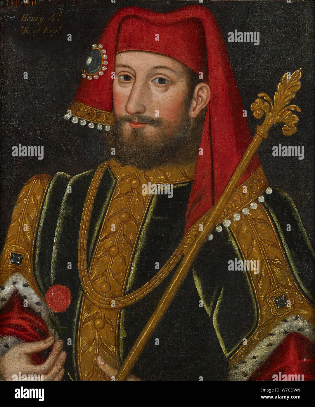 Il re Enrico IV d'Inghilterra. Foto Stock