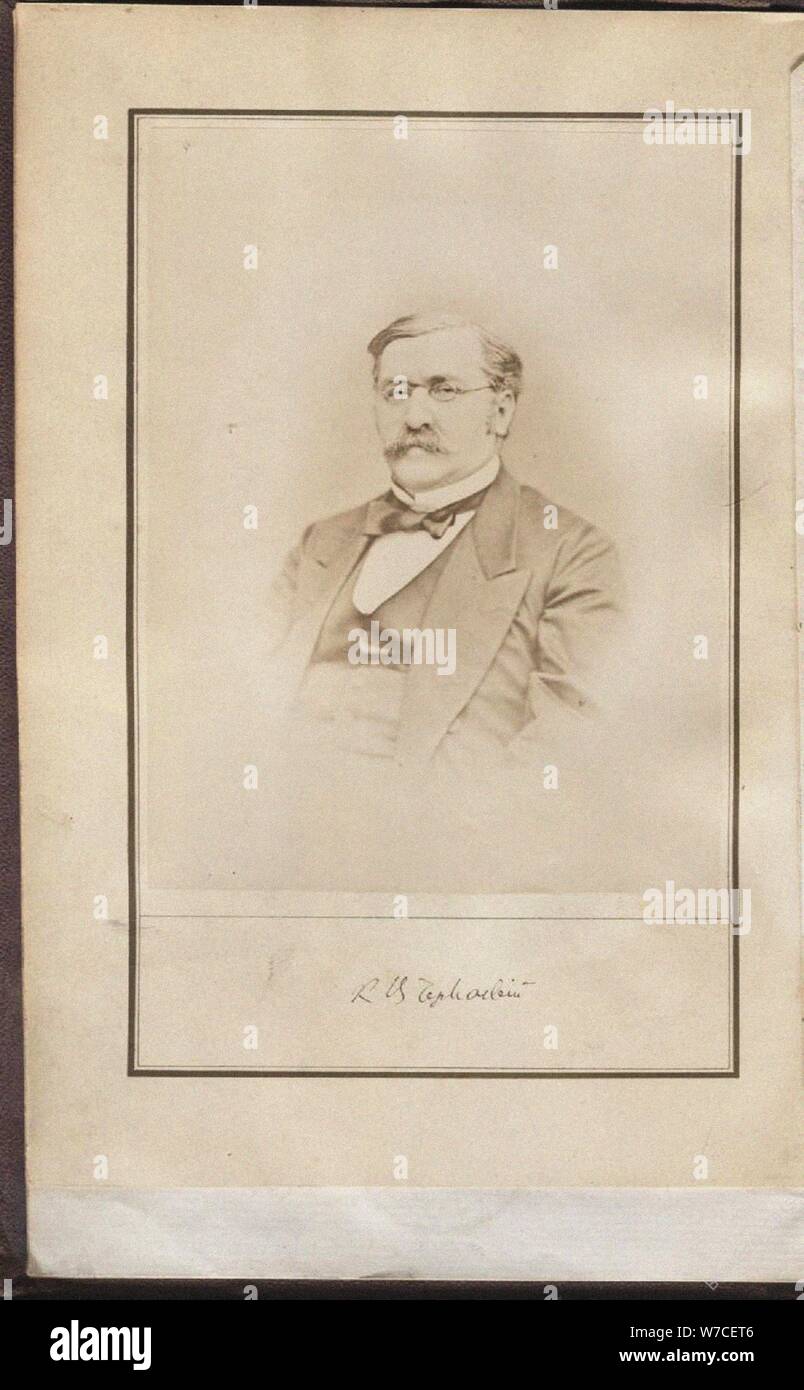 Il principe Vladimir Aleksandrovic Cherkassky (1821-1878). Foto Stock