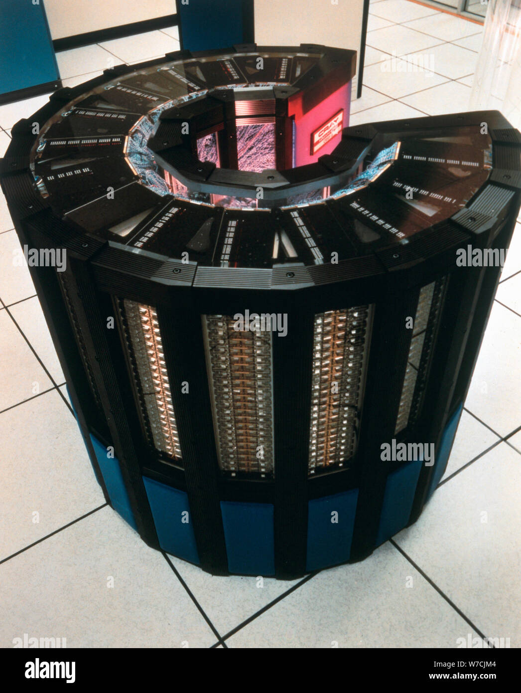 Cray-2 supercomputer. Artista: sconosciuto Foto Stock