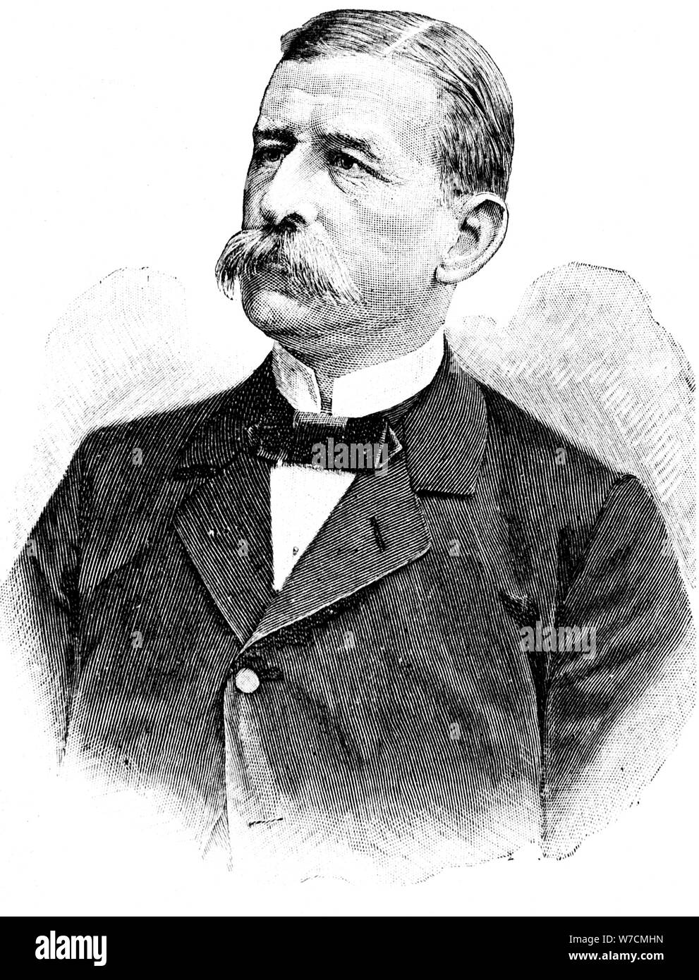 (Salomon) Agosto Andree (1854-1897), ingegnere svedese e balloonist. Artista: sconosciuto Foto Stock