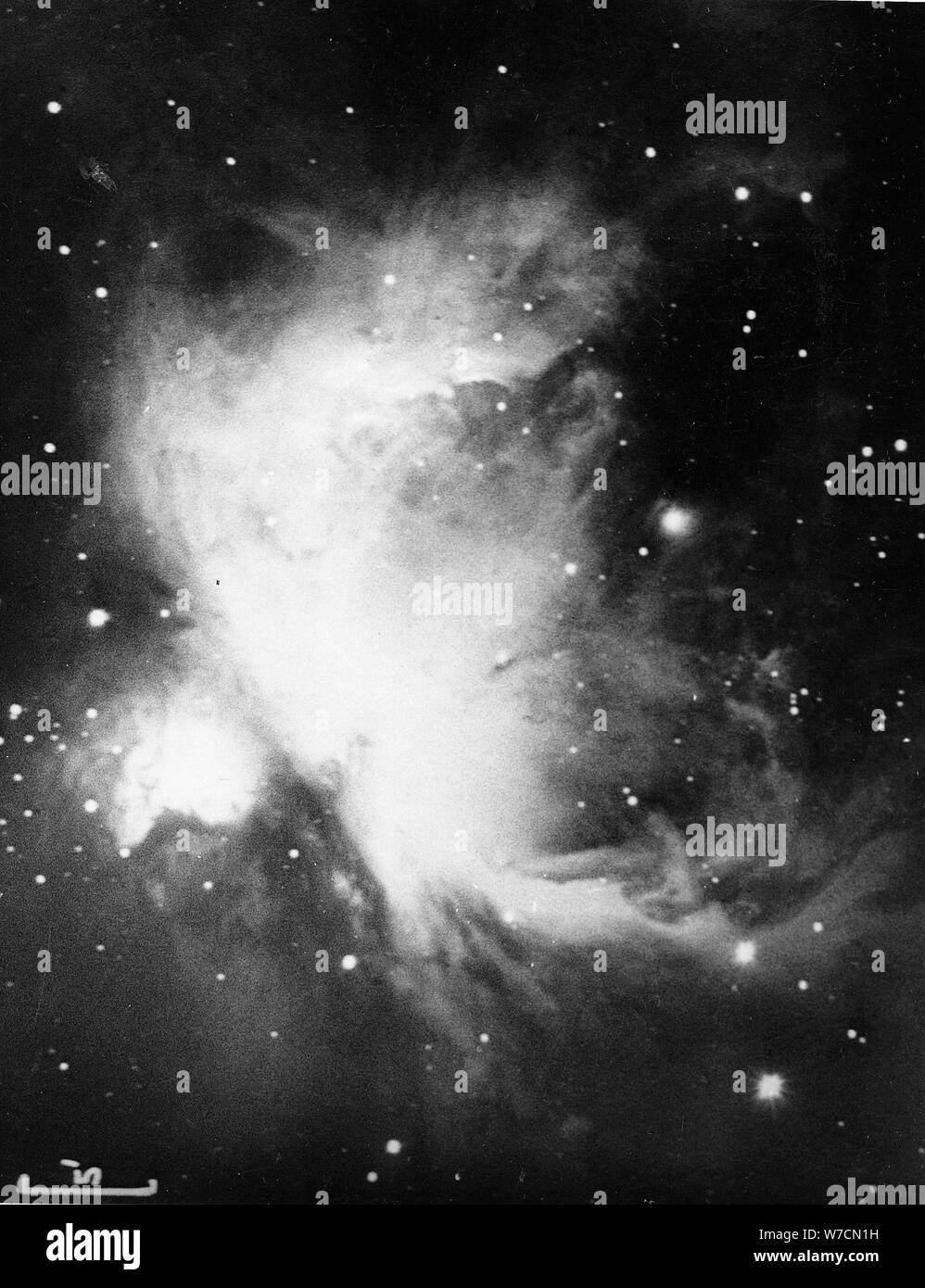 Grande nebulosa di Orione (NGC 1976 - M42), 16 novembre 1898. Artista: sconosciuto Foto Stock