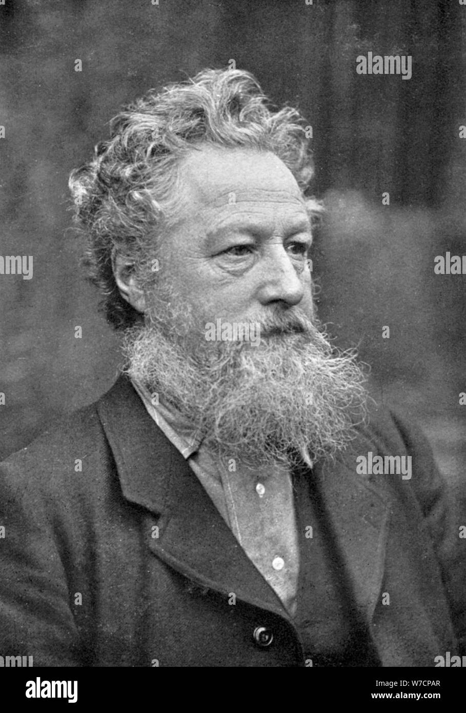 William Morris (1834-1896), inglese socialista, artista, artigiano e poeta. Artista: sconosciuto Foto Stock